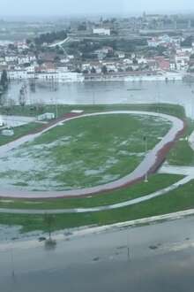 Margens do Mondego inundadas